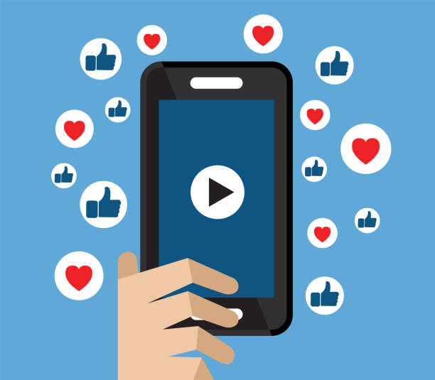 ilustraciones, imágenes clip art, dibujos animados e iconos de stock de icono de contacto en redes sociales a mano - infección viral