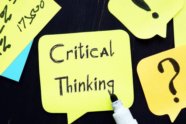 istock Business concept about Critical Thinking with inscription on the page. 1227562511