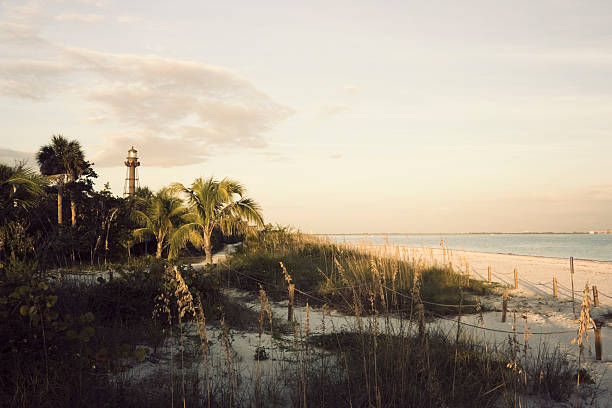 Sanibel Lighthouse  sanibel island stock pictures, royalty-free photos & images