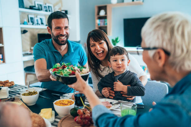 istock Family healthy brunch 1227569626
