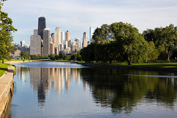 istock Summer view from Lincoln Park 122757070