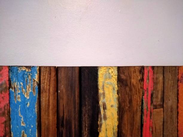 istock wooden interior on the wall 1227588414