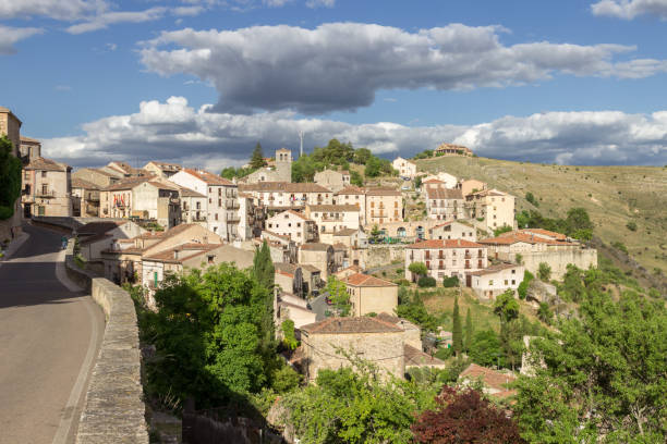 istock View of village Sepulveda (Spain) 1227594587