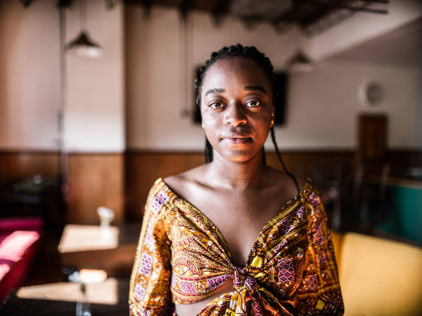 istock Dancing African woman 1227595770