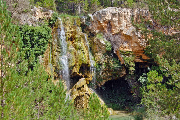 istock Waterfalls in Teruel province Spain 1227595894