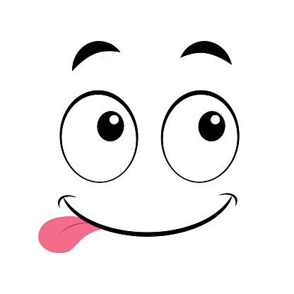 Cartoon Faces Expressive Eyes And Mouth Character Expressions Caricature  Comic Emotions Or Emoticon Doodle Isolated Vector Illustration Icon Stock  Illustration - Download Image Now - iStock