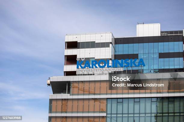 Foto de Hospital Universitário Karolinska e mais fotos de stock de Hospital - Hospital, Instituto Karolinska, Suécia