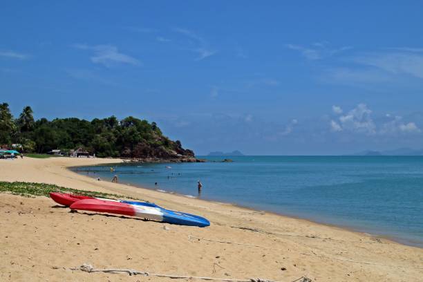 istock Na Phra Lan beach in Koh Samui, Thailand. 1227604587
