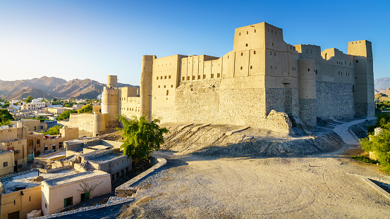 Exterior view of Bahla Fort near Nizwa in Oman