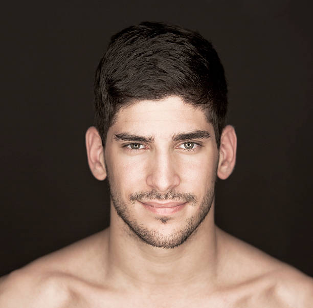 Portrait of a young handsome man