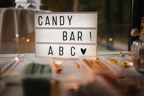 istock photo of a candy bar letter board 1227612048