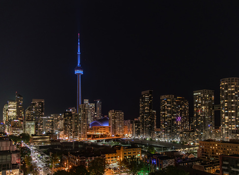 Toronto, Ontario - Toronto Skyline at Night
