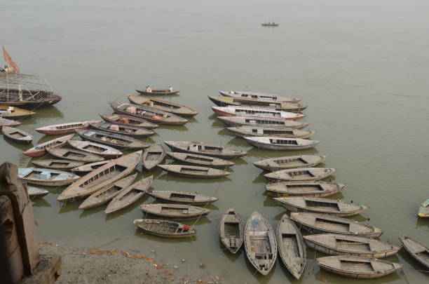 istock boats pattern at varanasi abstract photography 1227615244