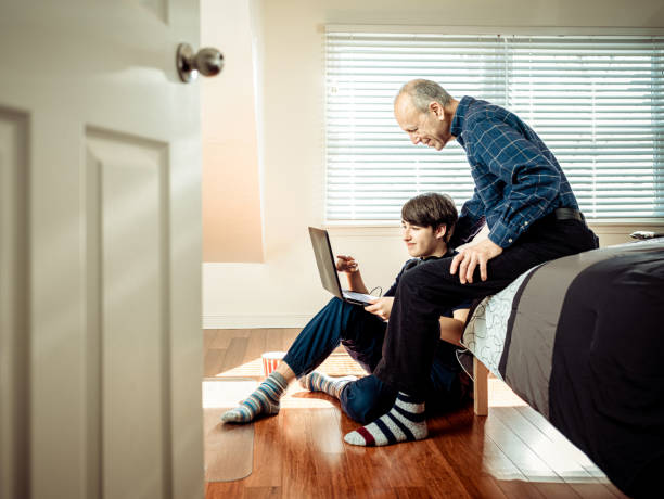 istock Screen time, Grandfather and Grandson 1227616547