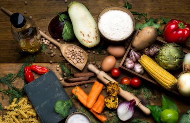 istock Cookbook in the kitchen and food 1227617873