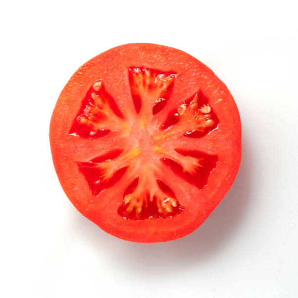 istock red, fresh, juicy tomato, isolated 1227622785