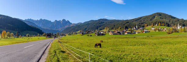 istock Alps mountain  countryside panoramic view (Austria, Gosau village outskirts) 1227623187