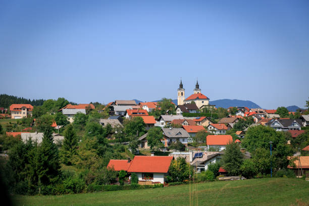 istock Village in slovenia 1227630601