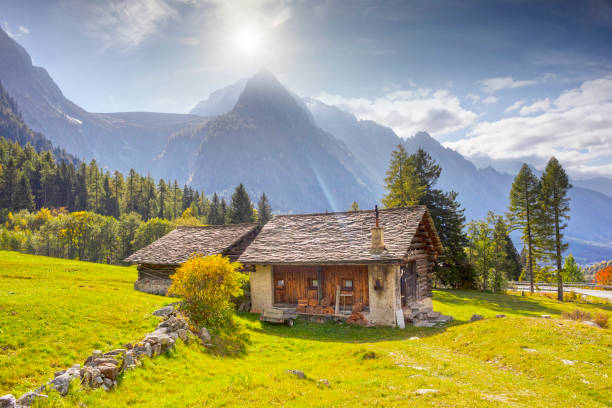 istock Sharp peaks of the autumn Alps 1227632057
