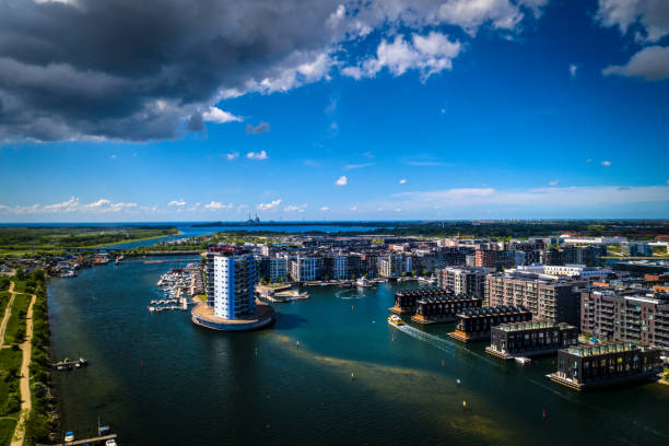 istock Copenhagen cityscape: Modern architecture at the sea 1227633622