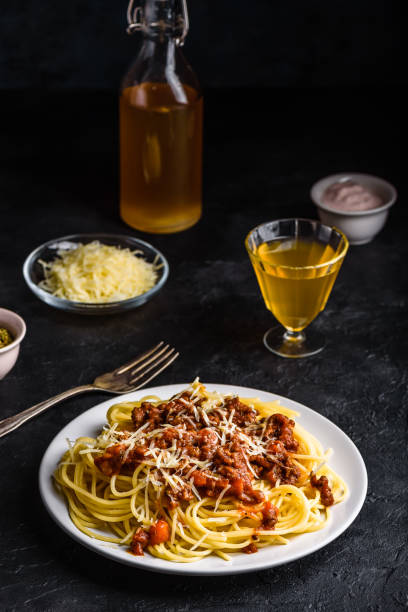 istock Spaghetti with bolognese sauce 1227648736