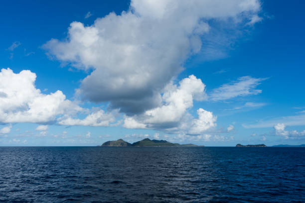 istock Tropical cloudscape over the sea 1227650765