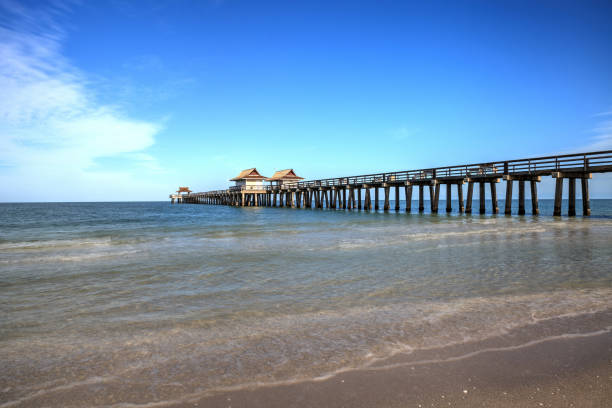 istock Empty Naples Pier after it was closed off due to the Covid 19 virus 1227672990
