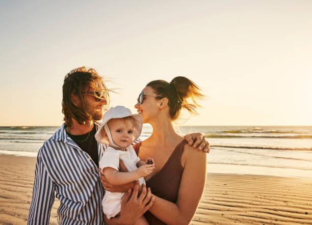 istock Beach days put the quality in quality time 1227747180