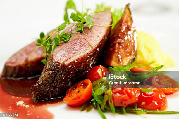 Duck Fillet Stock Photo - Download Image Now - Close-up, Color Image, Cooked