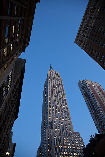 istock Manhattan buildings at Dusk 122781889
