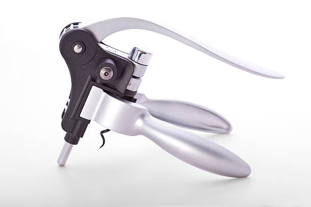 Modern corkscrew stock photo