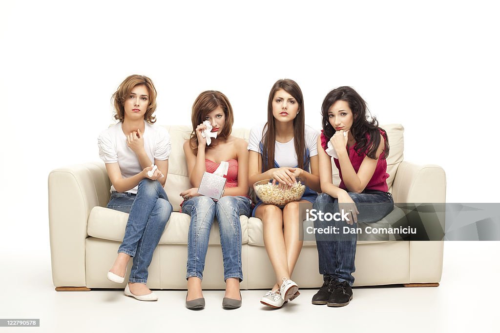 depressive women  Cut Out Stock Photo