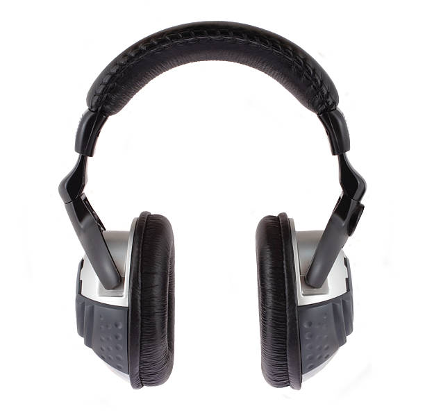 istock Headphones isolated on white background 122805067