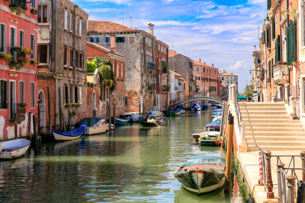 istock Cute Sea canal in venice italy 1228291232
