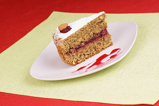 istock Piece of buckwheat cake 122832165