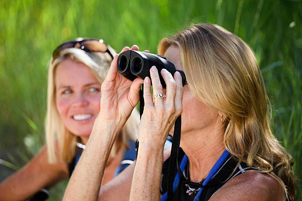 istock Woman with Bincolulars 122832468