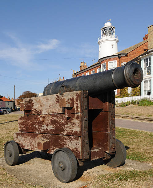 istock Southwold Cannon and Lighthouse 122835436