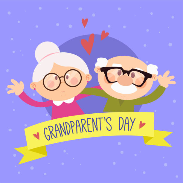 Happy Grandparents Day Card Stock Illustration - Download Image Now -  Typescript, Day, Vector - iStock