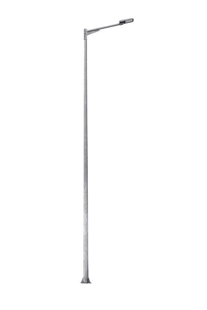 istock Street light pole isolated on a white background 1228591042