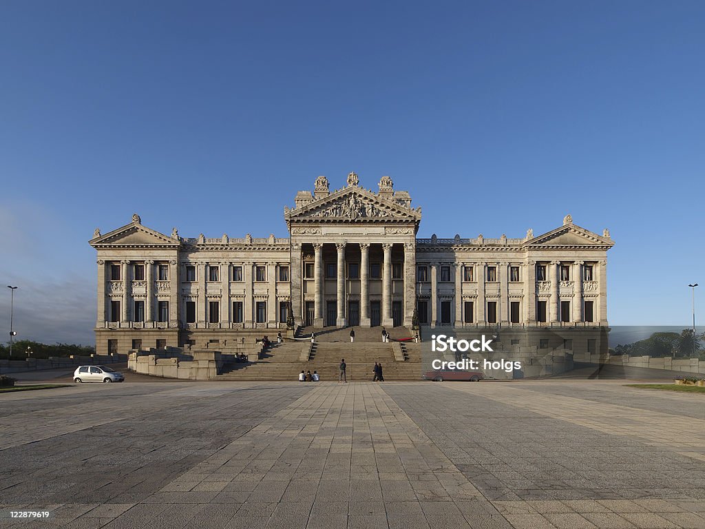 Монтевидео, Уругвай Здание парламента - Стоковые фото Монтевидео роялти-фри