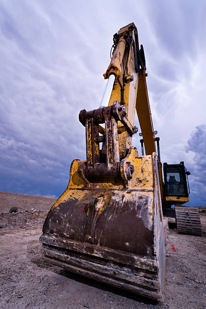 istock Heavy Equipment Hydraulic Excavator 122885936