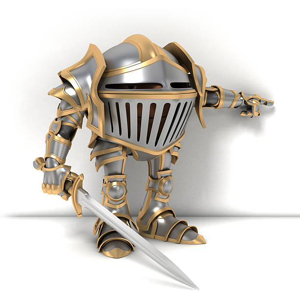 knight o dedo - knight cartoon three dimensional shape humor - fotografias e filmes do acervo