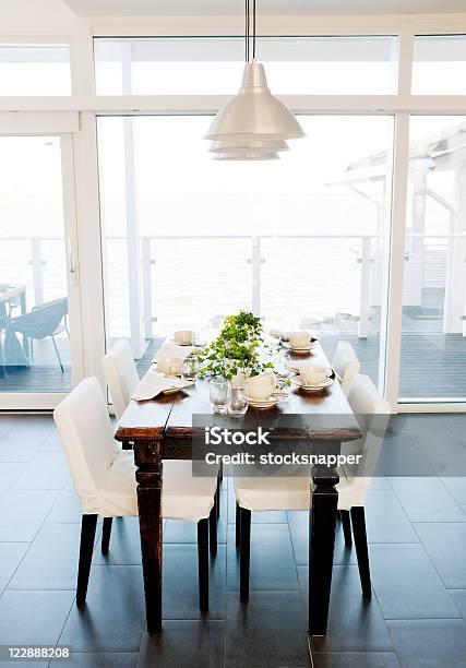 Dining Room Stock Photo - Download Image Now - Chair, Color Image, Dining Room