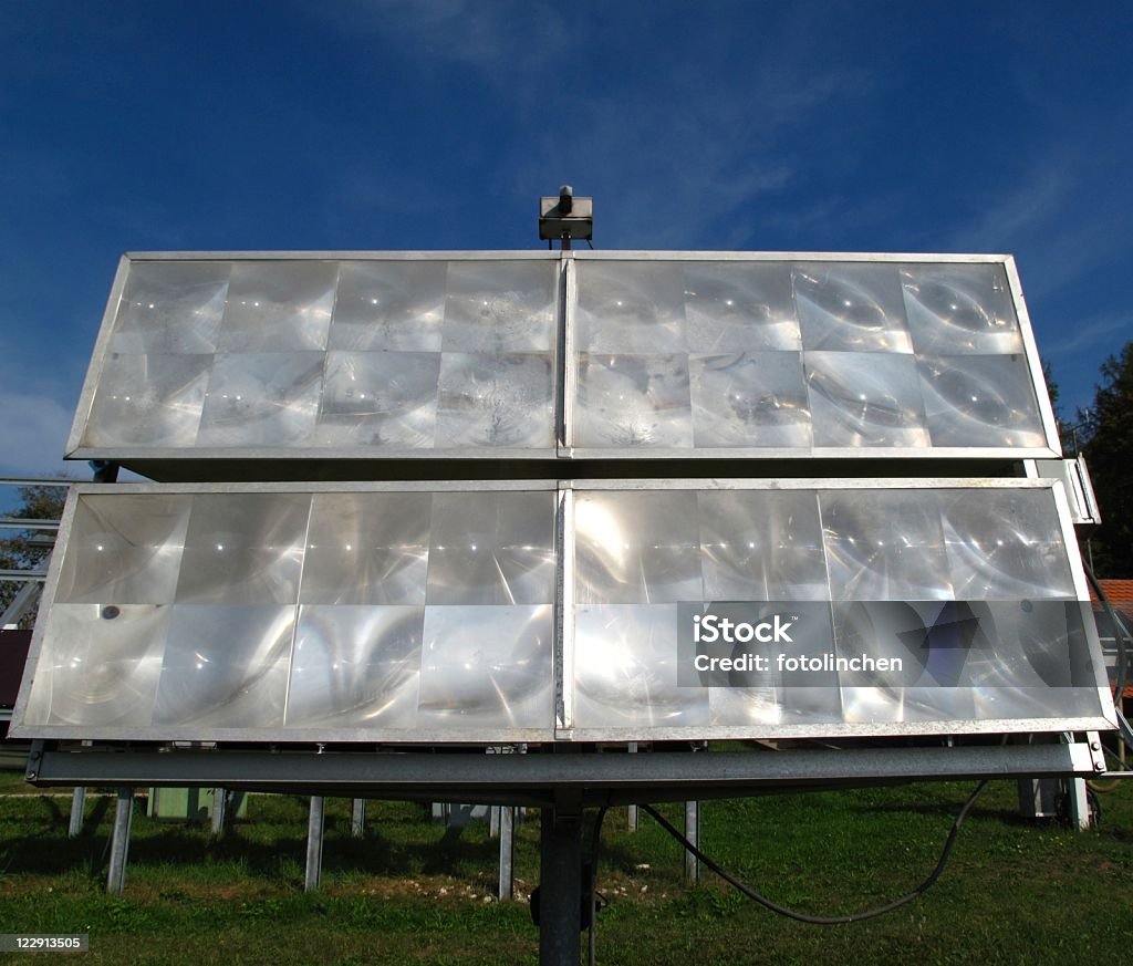 Solarzellen - Lizenzfrei Baugewerbe Stock-Foto