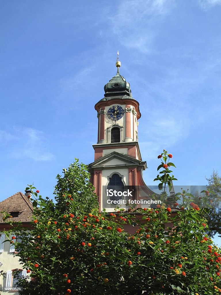 Kirche auf der Insel Mainau - Lizenzfrei Bauwerk Stock-Foto