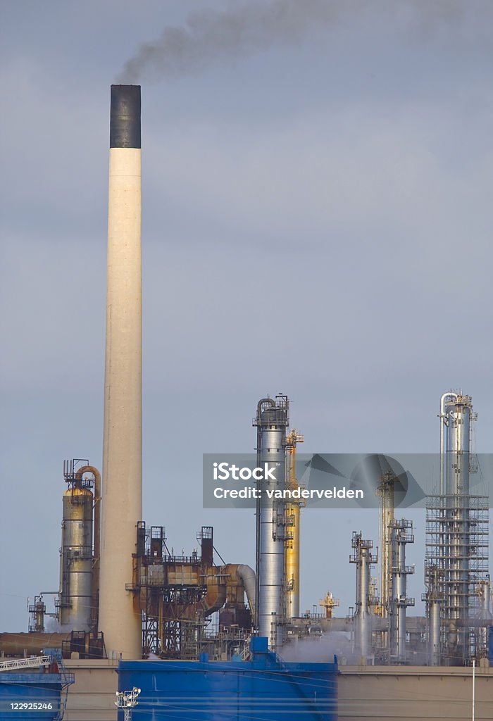 Ölraffinerie-Serie - Lizenzfrei Energieindustrie Stock-Foto