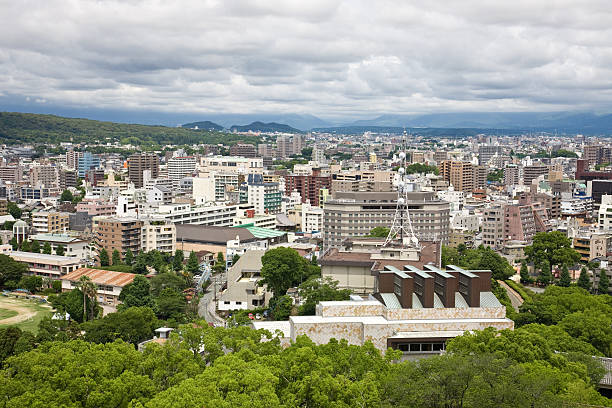 istock Kumamoto,a medium-sized city in Japan 122926730