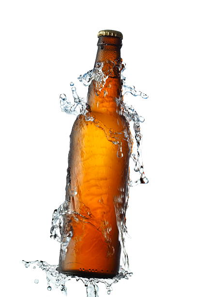 istock beer bottle and water splash isolated 122929808