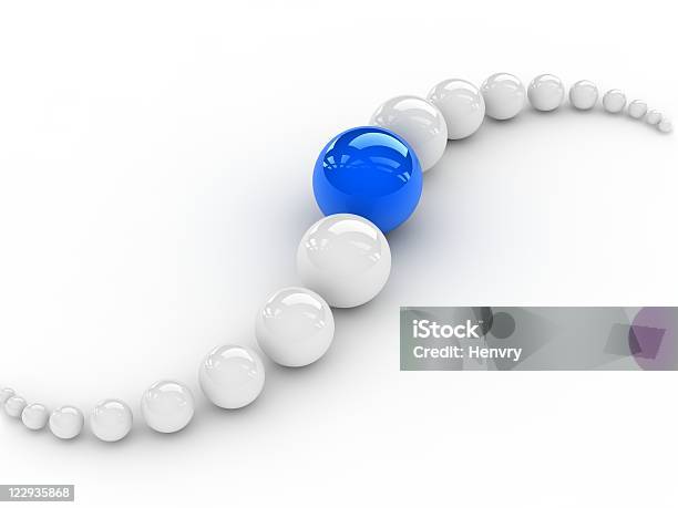 Special Sphere Stock Photo - Download Image Now - S-shape, Blue, Bright