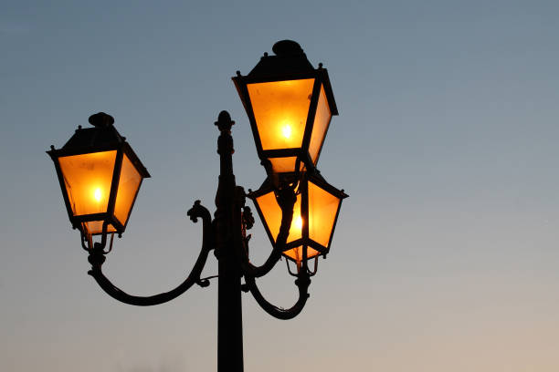 istock street lamp against the evening sky 1229502303